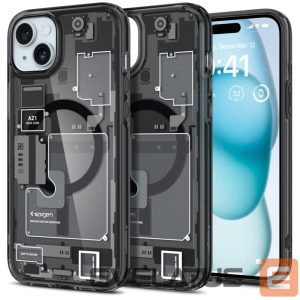 Kitos prekės Spigen  Transparent || White 