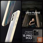Kitos prekės Spigen  Transparent || Beige 