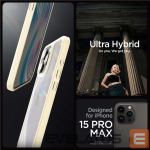 Kitos prekės Spigen  Transparent || Beige 