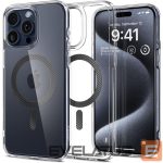 Kitos prekės Spigen  Spigen Ultra Hybrid Mag Case with MagSafe for iPhone 15 Pro - Gray 