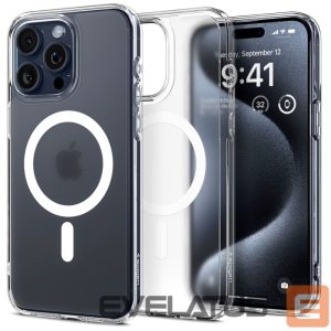 Kitos prekės Spigen  Spigen Ultra Hybrid Mag Case with MagSafe for iPhone 15 Pro - Clear Matte 