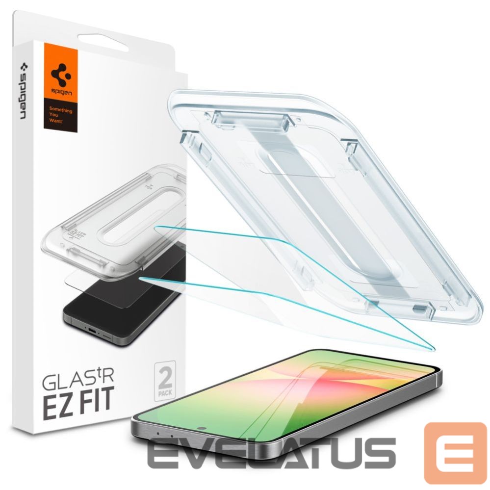 Kitos prekės Spigen Spigen Glas.tR EZ Fit Tempered Glass for Samsung Galaxy S24 FE (2 pcs.)