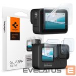 Kitos prekės Spigen  Spigen Glass.tR Slim Tempered Glass + Film 2-Set for GoPro Hero 9 / 10 / 11 / 12 - Transparent 