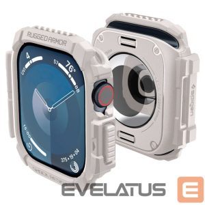 Kitos prekės Spigen  Spigen Rugged Armor Strap for Apple Watch 10 46mm - Beige 