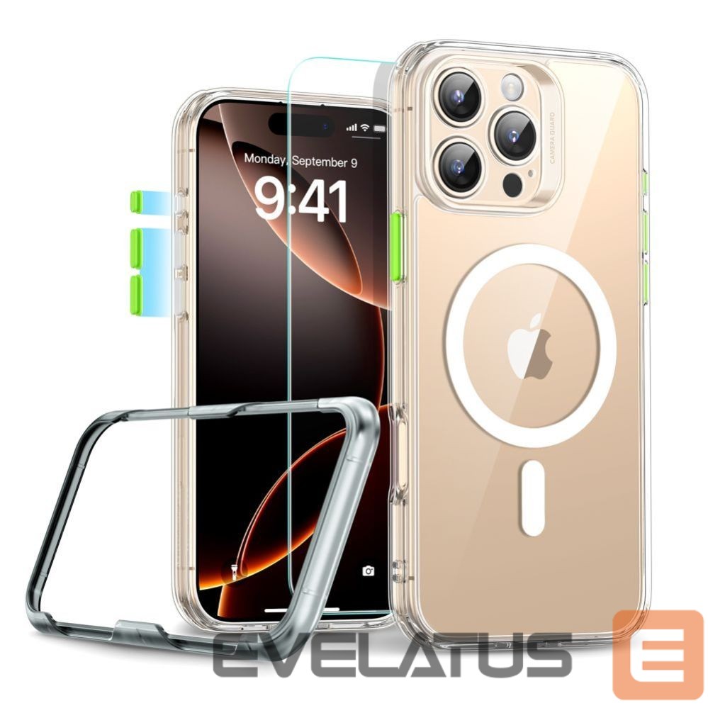 Kitos prekės ESR ESR Classic Pro Set Halolock MagSafe Case for iPhone 16 Pro Max - Clear