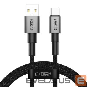 Kitos prekės Tech-Protect  Tech-Protect UltraBoost DNA USB-A / USB-C Cable 15W/3A 100cm - Gray 