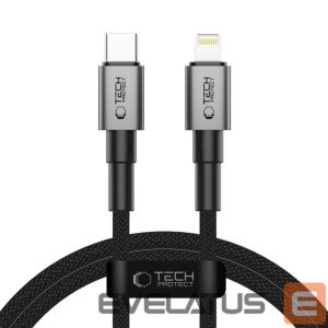 Kitos prekės Tech-Protect  Tech-Protect UltraBoost DNA USB-C / Lightning PD27W/3A cable 100 cm - gray 
