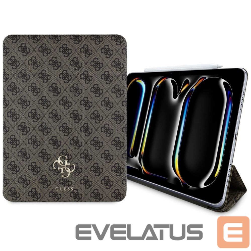 Kitos prekės Guess Guess GUFC13PM24PS4SGW iPad Pro 13" 2024 brown Magnetic 4G Big Logo