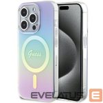 Kitos prekės Guess  Guess GUHMP15LHITSU iPhone 15 Pro 6.1" purple/purple hardcase IML Iridescent MagSafe 
