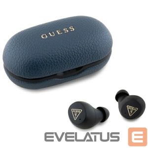 Kitos prekės Guess  Guess Bluetooth headphones GUTWSPGTSPSB TWS + docking station blue/blue Grained Classic Logo 