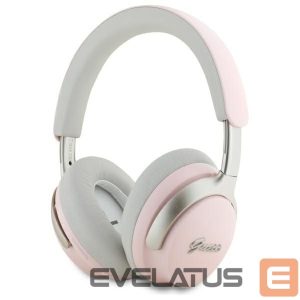 Kitos prekės Guess  Guess Bluetooth ANC/ENC Headphones GUBHC22PSBCSMP Pink DB Metal Script Logo 