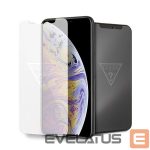 Kitos prekės Guess  Guess Invisible Logo Tempered Glass for iPhone Xs Max 
