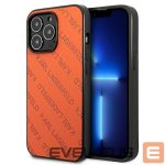 Kitos prekės Karl Lagerfeld  Karl Lagerfeld Perforated Allover iPhone 13 Pro Max 6.7" Case - Orange 