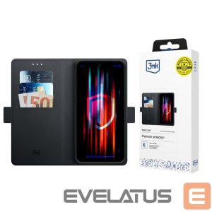 Kitos prekės 3MK  3mk Wallet Case for Xiaomi Redmi Note 14 Pro - black 