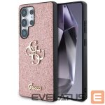 Kitos prekės Guess  Guess Fixed Glitter Big 4G Metal Logo Case for Samsung Galaxy S25 Ultra Pink 