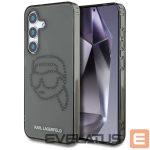 Kitos prekės Karl Lagerfeld  Case Karl Lagerfeld Rhinestones Karl Head Logo Samsung Galaxy S25 black 