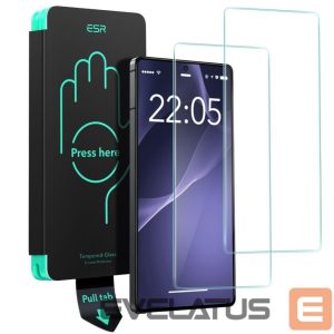 Kitos prekės ESR  ESR Tempered Glass 2-pack for Samsung Galaxy S25 Ultra - transparent 