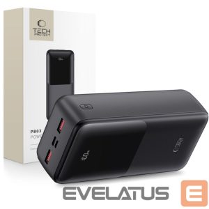 Kitos prekės Tech-Protect  Powerbank Tech-Protect PB03 30000mAh 22.5W - black 
