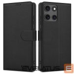 Kitos prekės Tech-Protect  Tech-Protect Wallet Case for Motorola Moto G15 / G15 Power - Black 