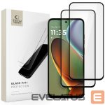 Kitos prekės Tech-Protect  Tech-Protect Glass Fit+ 2-Pack Tempered Glass for Motorola Moto G15 / G15 Power / G05 / E15 - Black 