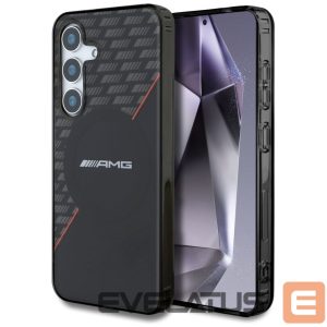 Kitos prekės Mercedes-Benz  AMG Double Layer Rhombs MagSafe Case for Samsung Galaxy S25+ - Black/Red 