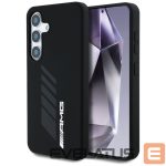 Kitos prekės Mercedes-Benz  AMG Oversize Rhombs MagSafe Case for Samsung Galaxy S25 - Black 