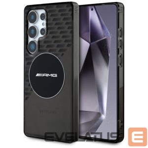 Kitos prekės Mercedes-Benz  AMG Transparent Rhombs MagSafe Case for Samsung Galaxy S25 Ultra - Black 