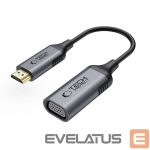 Kitos prekės Tech-Protect  Tech-Protect UltraBoost HDMI / VGA FULL HD 60 Hz adapter - black 