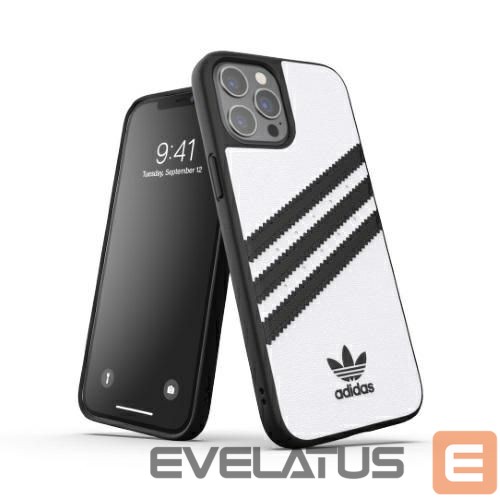 Kitos prekės Adidas Adidas OR Moulded Case PU for iPhone 12 Pro Max - White/Black