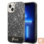 Kitos prekės Guess  Guess Bandana Paisley Case for iPhone 14 / 15 / 13 6.1" - Black 