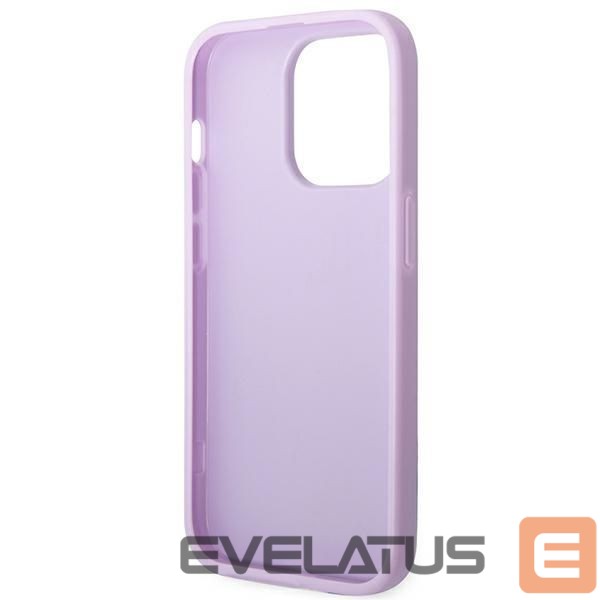 Kitos prekės Guess Guess Saffiano Strap Case for iPhone 14 Pro Max 6.7" - Purple