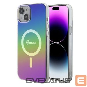 Kitos prekės Guess  Guess IML Iridescent MagSafe case for iPhone 15 / 14 / 13 6.1" - multicolor 