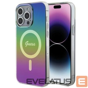 Kitos prekės Guess  Guess IML Iridescent MagSafe case for iPhone 15 Pro Max 6.7" - multicolor 