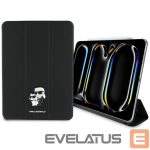 Kitos prekės Karl Lagerfeld  Karl Lagerfeld Saffiano Magnetic Karl & Choupette iPad Pro 11" 2024 Book Cover Case - Black 