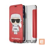 Kitos prekės Karl Lagerfeld  Karl Lagerfeld Karl Space Cosmonaut iPhone X/XS Case - Red 