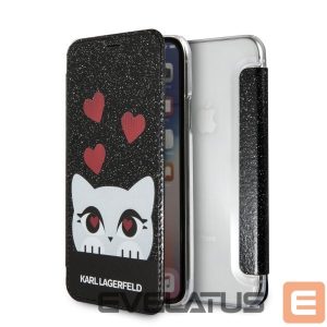 Kitos prekės Karl Lagerfeld  Karl Lagerfeld Valentine iPhone X/Xs Case - Black 