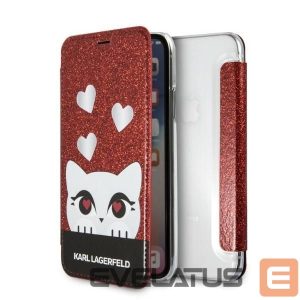 Kitos prekės Karl Lagerfeld  Karl Lagerfeld Valentine iPhone X/XS Case - Red 