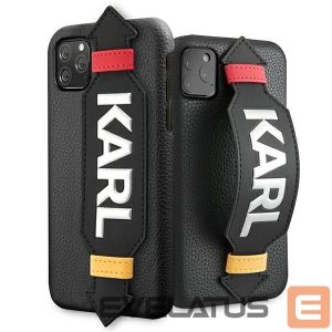 Kitos prekės Karl Lagerfeld  Karl Lagerfeld Strap Case for iPhone 11 Pro 5.8" - Black 