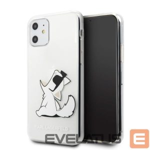 Kitos prekės Karl Lagerfeld  Karl Lagerfeld Choupette Fun iPhone 11 / Xr Case - Transparent 