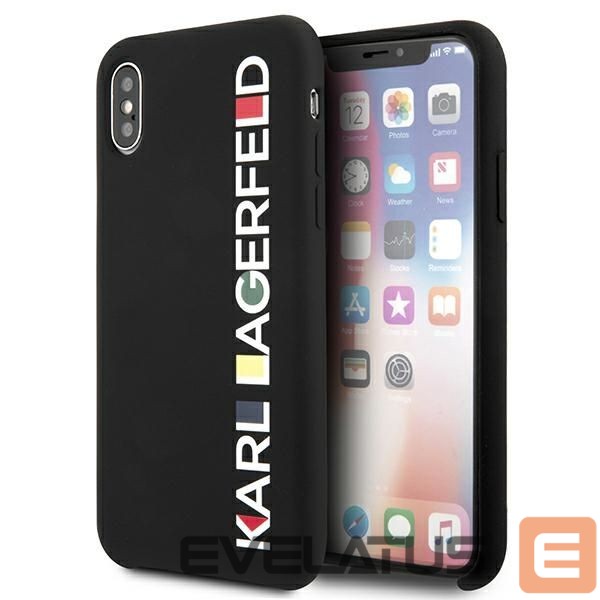 Kitos prekės Karl Lagerfeld Karl Lagerfeld Glossy Bauhaus iPhone X/XS Case - Black
