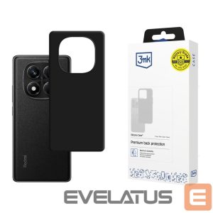 Kitos prekės 3MK  3mk Silicone Case for Xiaomi Redmi Note 14 Pro 5G - black 