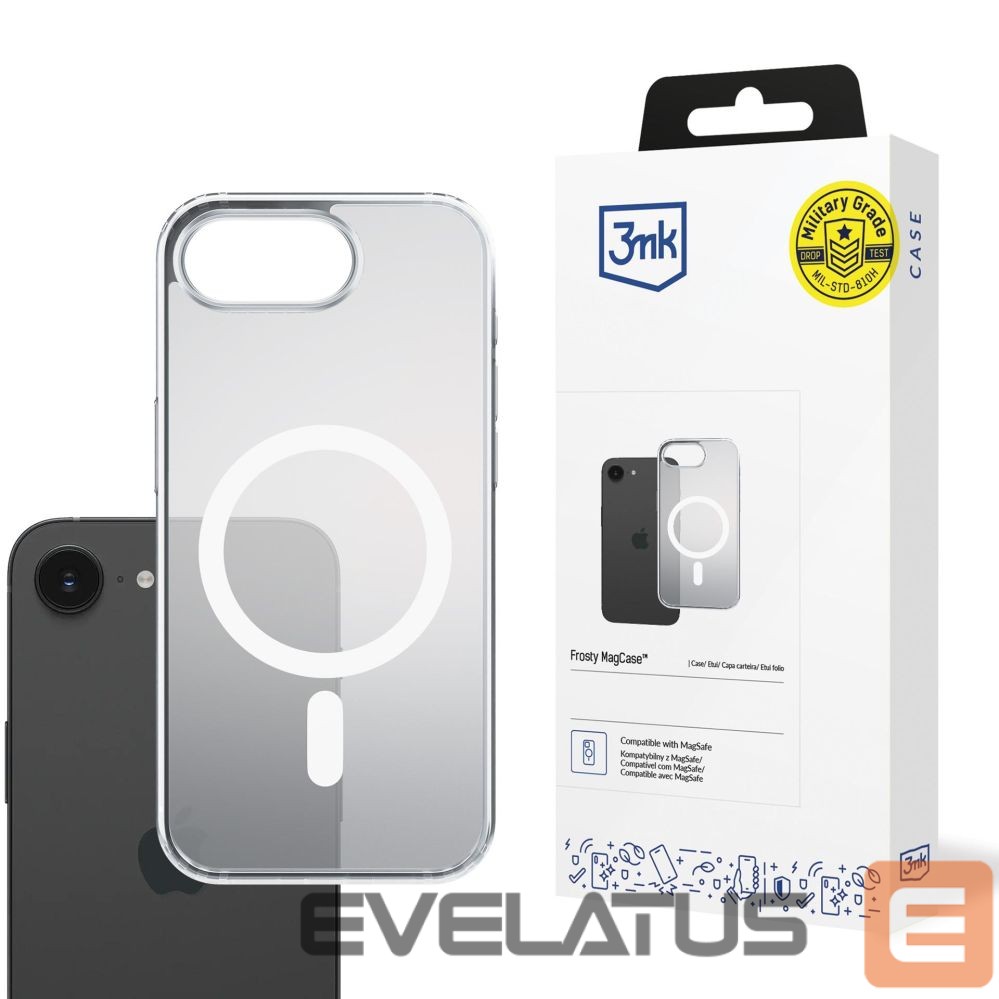 Kitos prekės 3MK 3mk Frosty MagCase for Apple iPhone 16E - white