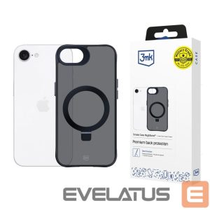 Kitos prekės 3MK  3mk Smoke Case Mag&Stand for Apple iPhone 16E - black 
