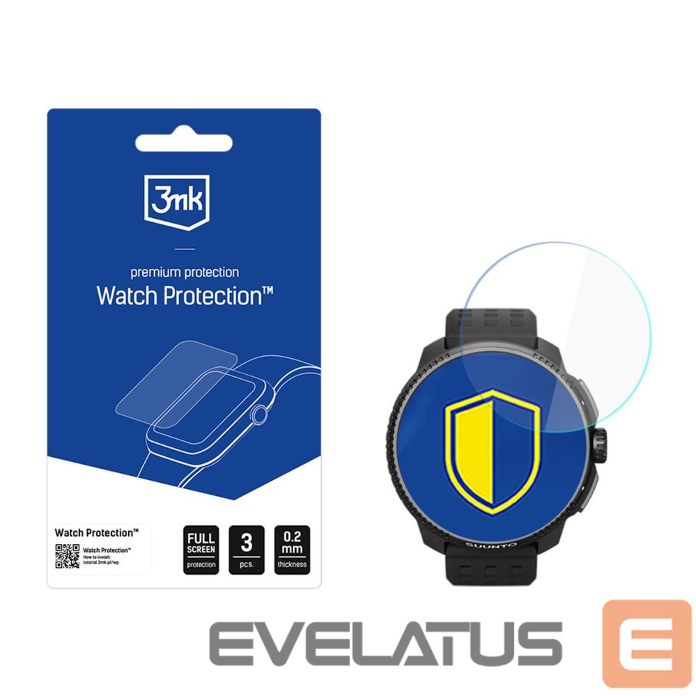 Kitos prekės 3MK Smartwatch screen protector 3mk Watch Protection FlexibleGlass for Suunto Race All (49mm)