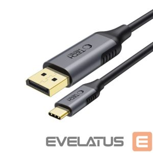 Kitos prekės Tech-Protect  Tech-Protect UltraBoost USB-C to DisplayPort 1.4 8K 60Hz Cable 180cm - Black 
