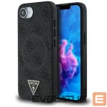 Kitos prekės Guess  Guess 4G Ring Triangle Logo MagSafe case for iPhone 16e - black 
