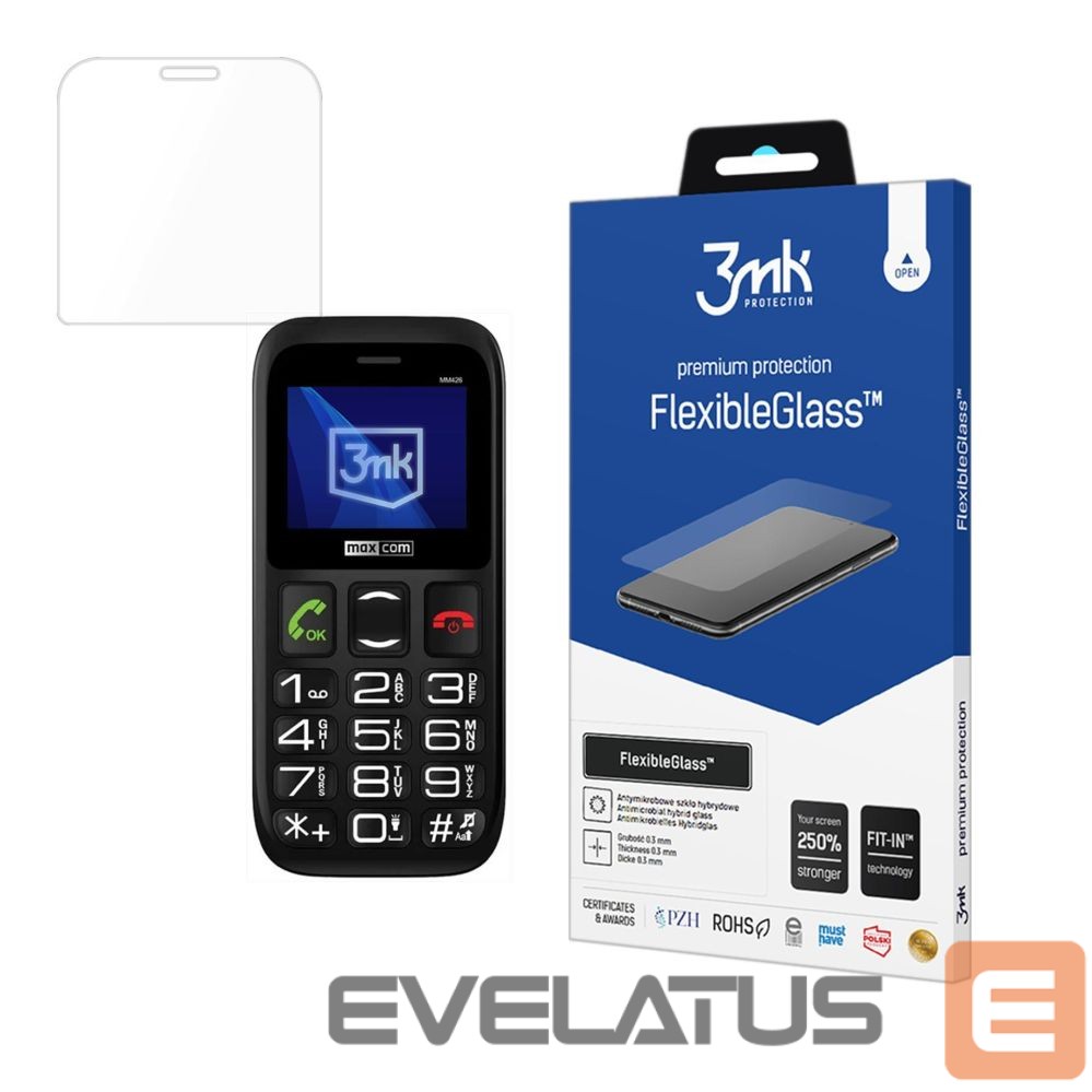 Kitos prekės 3MK Hybrid glass 3mk FlexibleGlass on Maxcom Comfort MM426