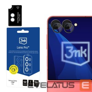 Kitos prekės 3MK  3mk Lens Protection Pro Camera Glass for Samsung Galaxy Z Flip 7 - Black 