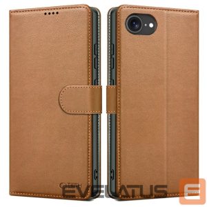 Kitos prekės Tech-Protect  Tech-Protect Wallet Case for iPhone 16e / 17e - Brown 