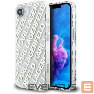 Kitos prekės Karl Lagerfeld  Karl Lagerfeld IML Repeat Logo iPhone 16e Case - Gold 